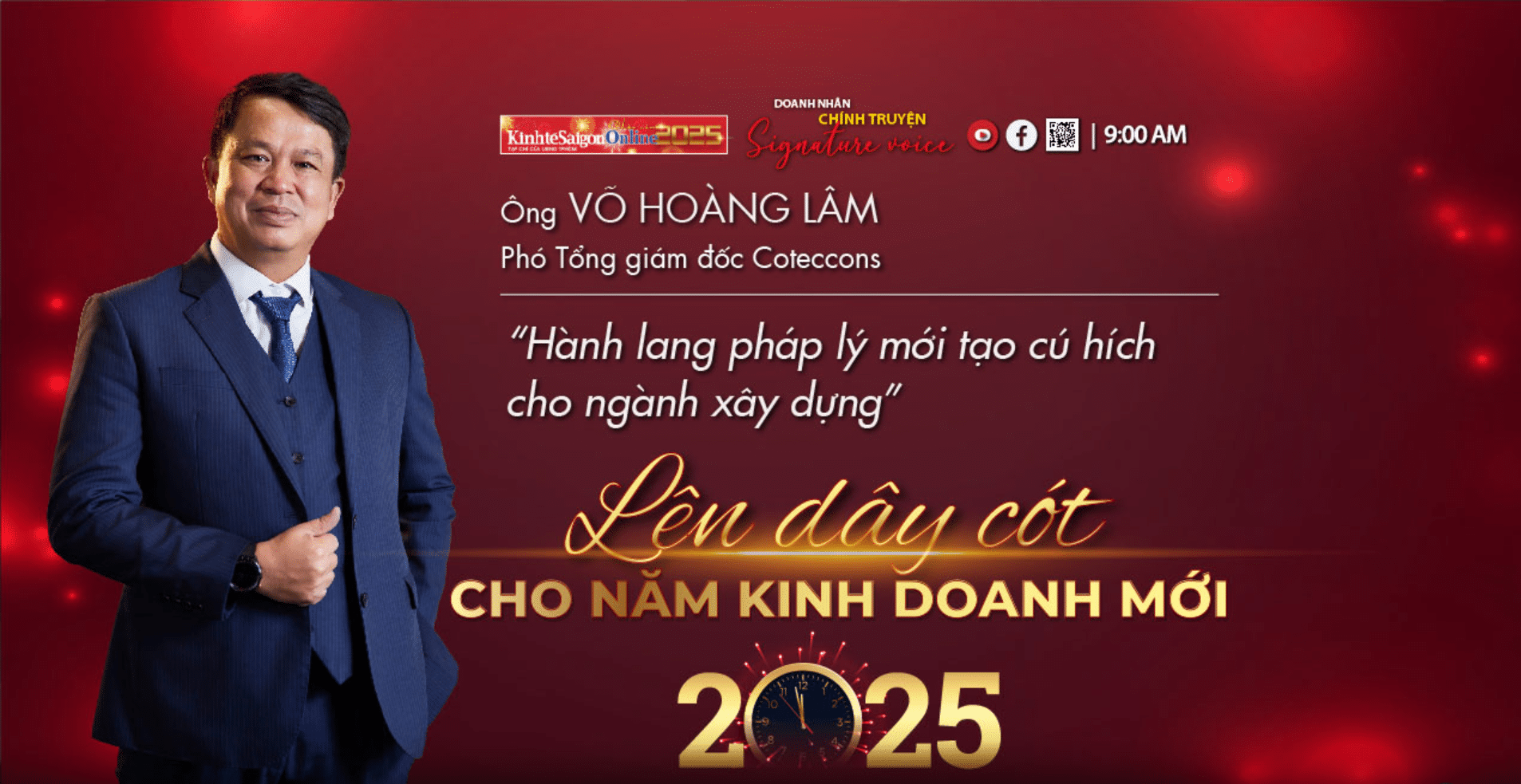 Động lực trở lại đường đua của ông lớn ngành xây dựng