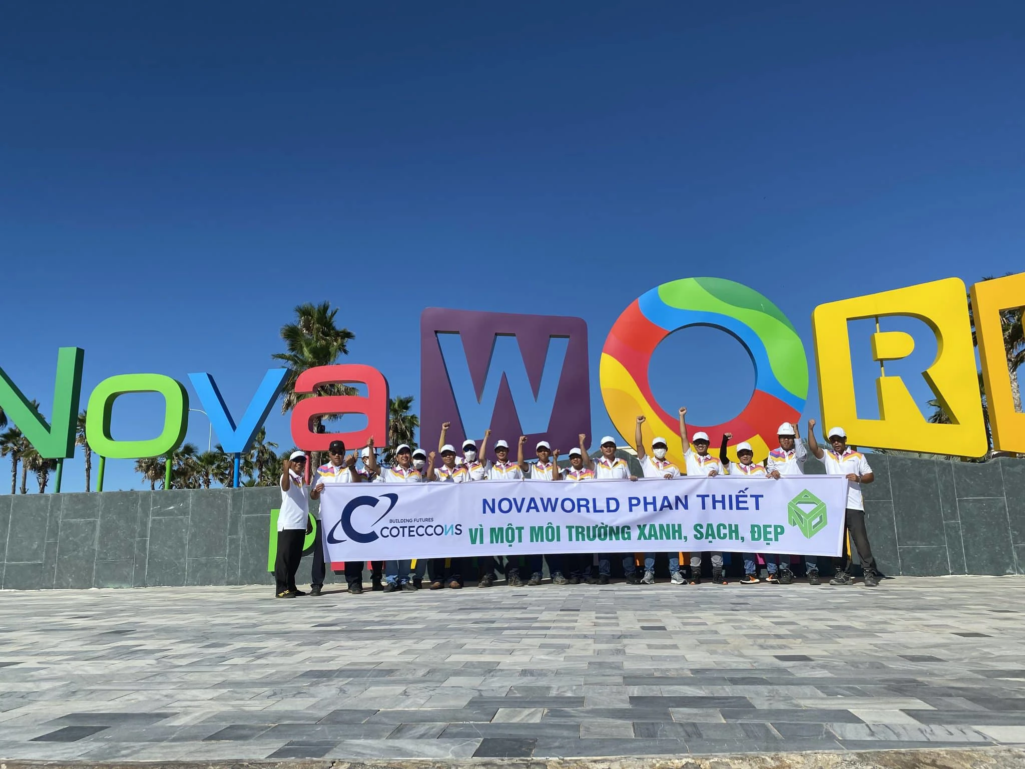 BCH CÔNG TRƯỜNG NOVAWORLD PHAN THIẾT HƯỞNG ỨNG NGÀY MÔI TRƯỜNG THẾ GIỚI