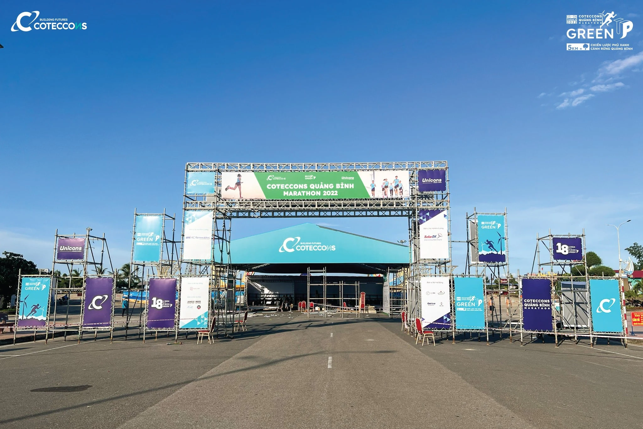 Coteccons Quảng Bình Marathon 2022 mang hơi thở của ngành xây dựng xanh